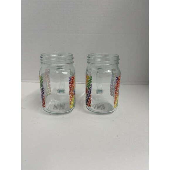 2024 Skittles Mason Jar Cup X 2 - Picture 2 of 7
